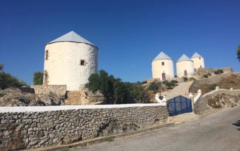 Stunning windmills - Leros informations