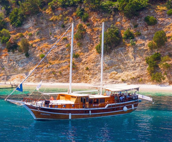 greek gulet cruise and stay